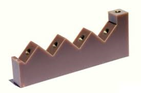 PORTABARRA 45º P/3 BARRAS 30MM